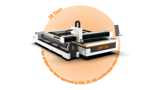 Plates And Pipes Fiber Laser Cutting Machine With Exchange Table OPT-GT1530