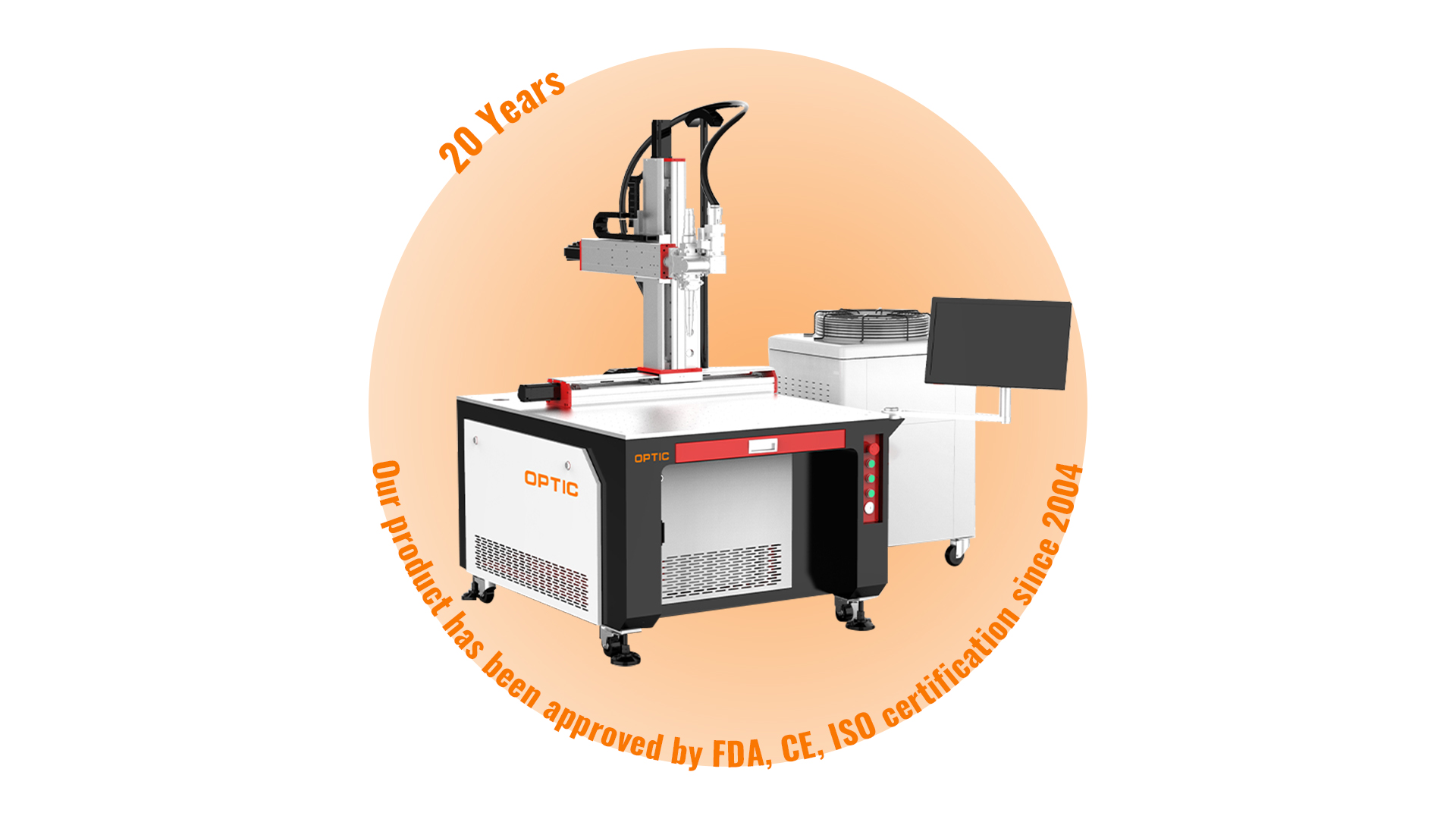 1000W 1500W 2000W Fiber Laser Automatic Welding Machine