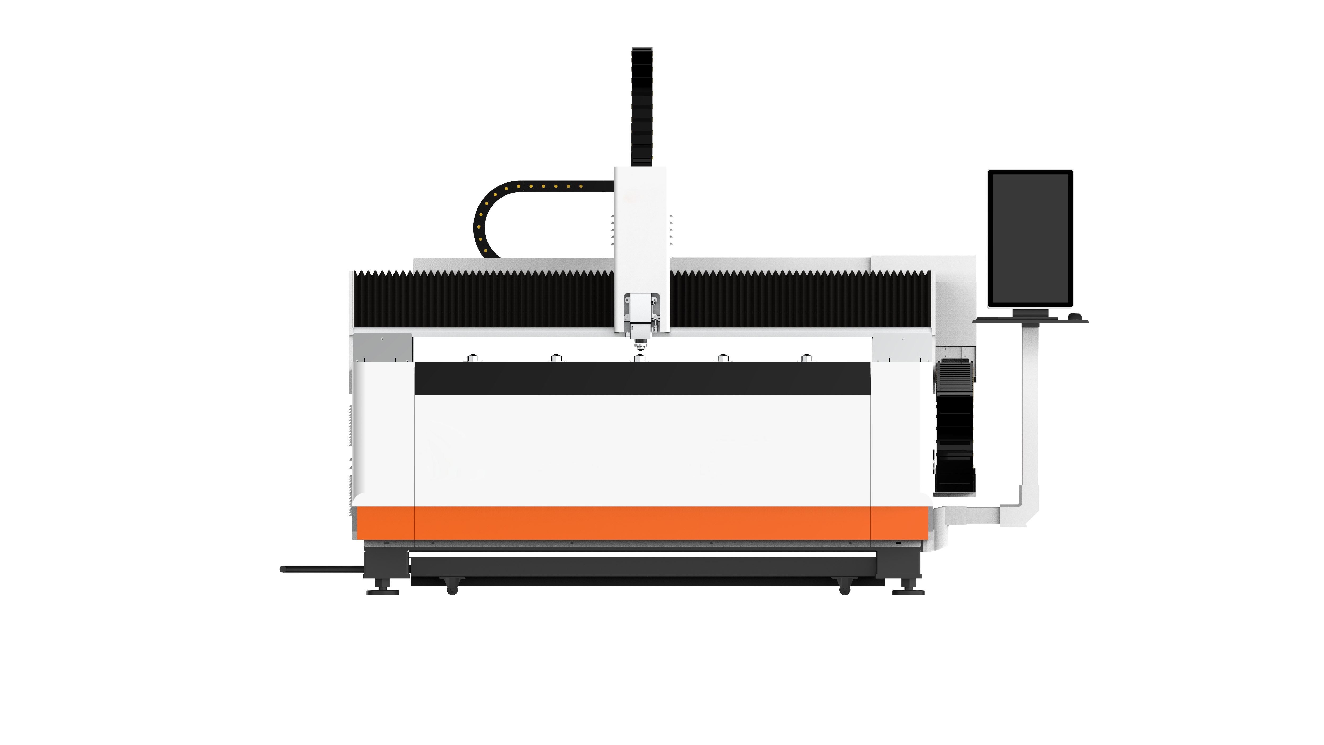 Economical fiber laser cutting machine for metal sheet S series