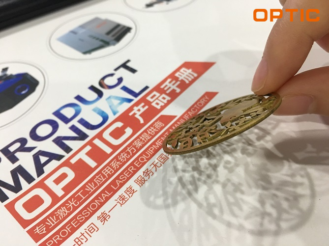 Gold laser cutting machine sample (8)