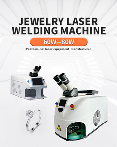 Compact jewelry laser welding machine 60W with 40 joules Jewellery welder