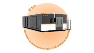 Fully Enclosed Plate And Tubes Fiber Laser Cutting Machine XT-C1530GT