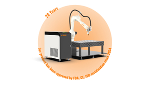 Robotic Fiber laser welding 