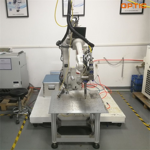 Robotic Fiber laser welding 