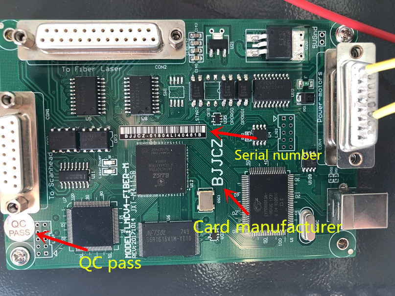 Laser Marking machine Control card