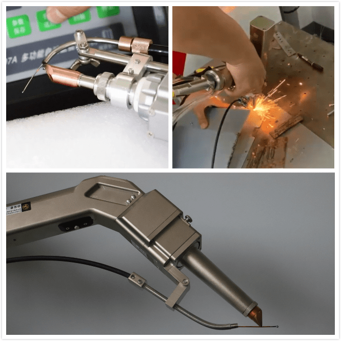 handheld laser welding machine for stainless steel automatic wire feeder